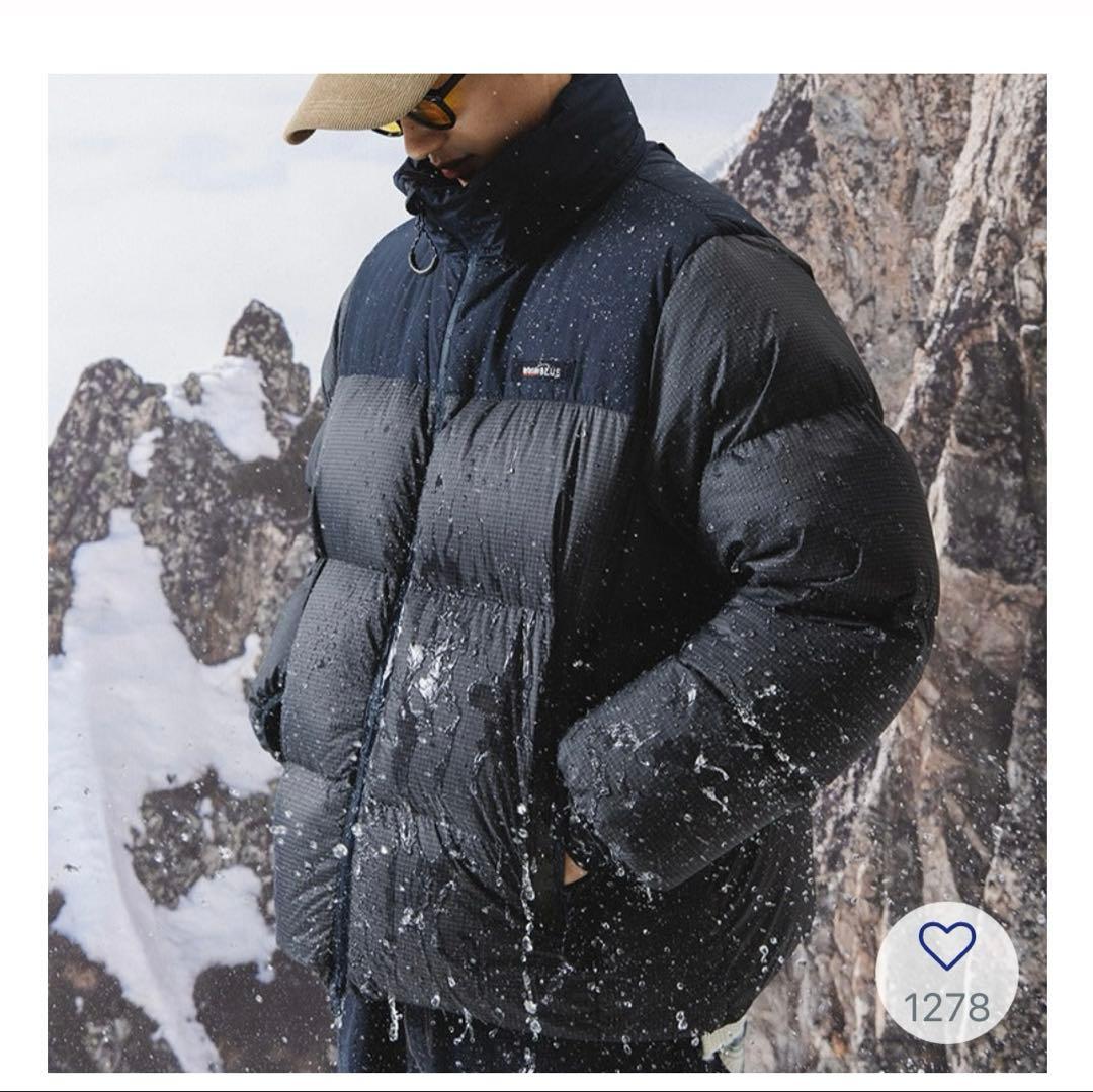 BONBON (Nothomme BLUE) ダウンジャケット XL