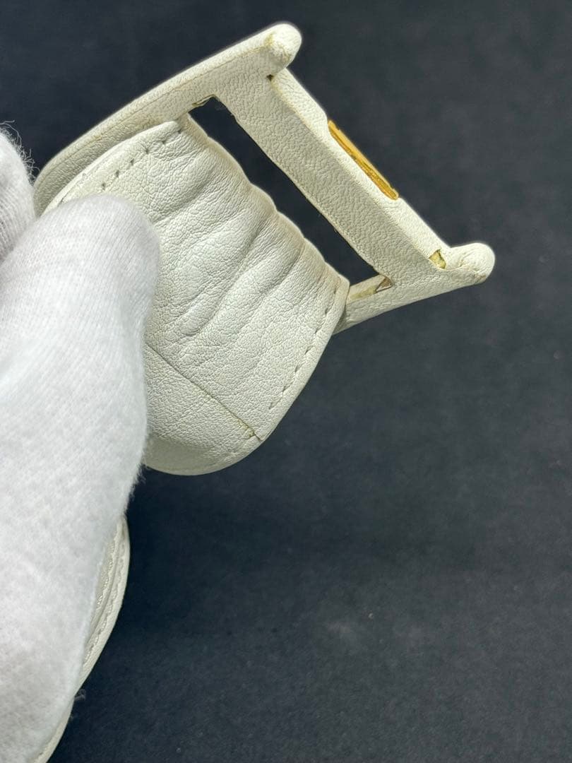 Diorディオール サッシュベルト レザー ホワイト フリーサイズ