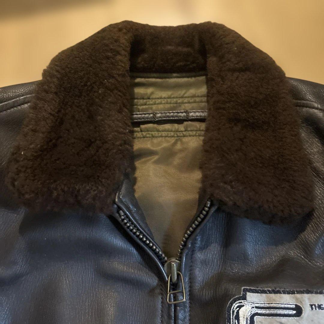 ソ*い様 MA-1フライトジャケット リアルレザー　ボンバージャケット　アメカジ