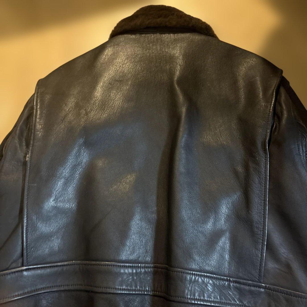 ソ*い様 MA-1フライトジャケット リアルレザー　ボンバージャケット　アメカジ