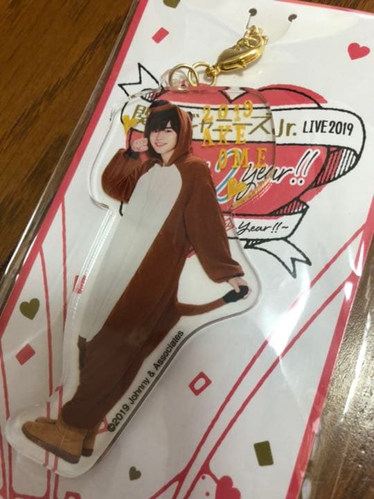 関西ジャニーズJr LIVE2019 アクリル萌え萌えキーホルダー 長尾謙杜