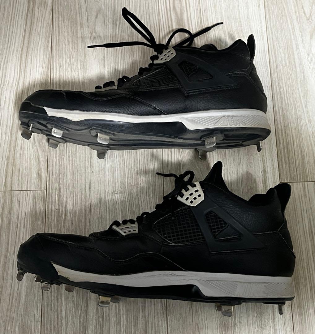 希少　激レア　ナイキ　エアジョーダン4 オレオ　野球　スパイク　30.5cm