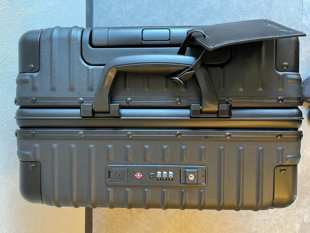 リベティ多機能キャリーケース【マットブラックSサイズ】49