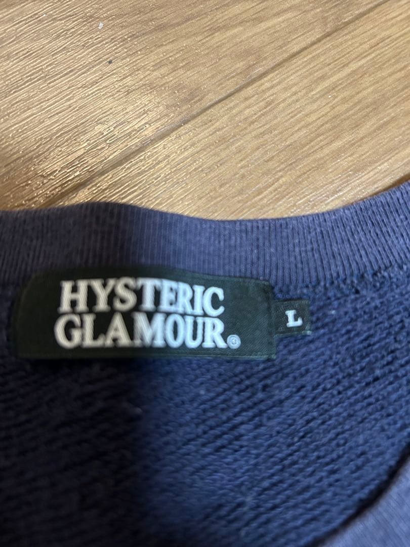 【レア】ヒステリックグラマー　トレーナー　　Ｌ　14日まで値下げ