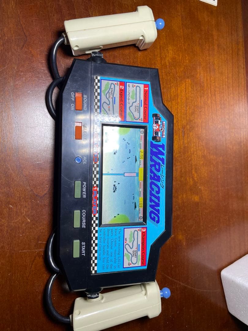 動作確認済み　希少　WRACING ダブルレーシング　LSIゲーム　バンダイ