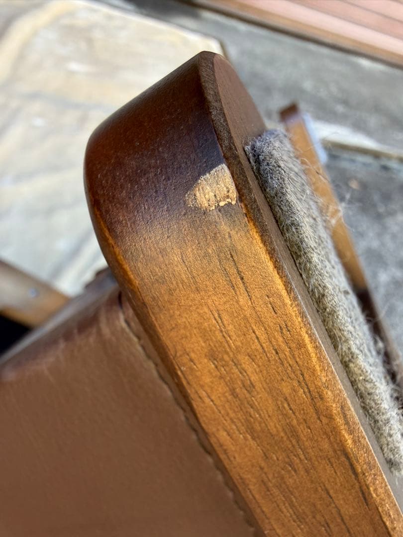 2脚セット 2023年購入 こたつダイニング用 肘付 回転 チェア イス 椅子