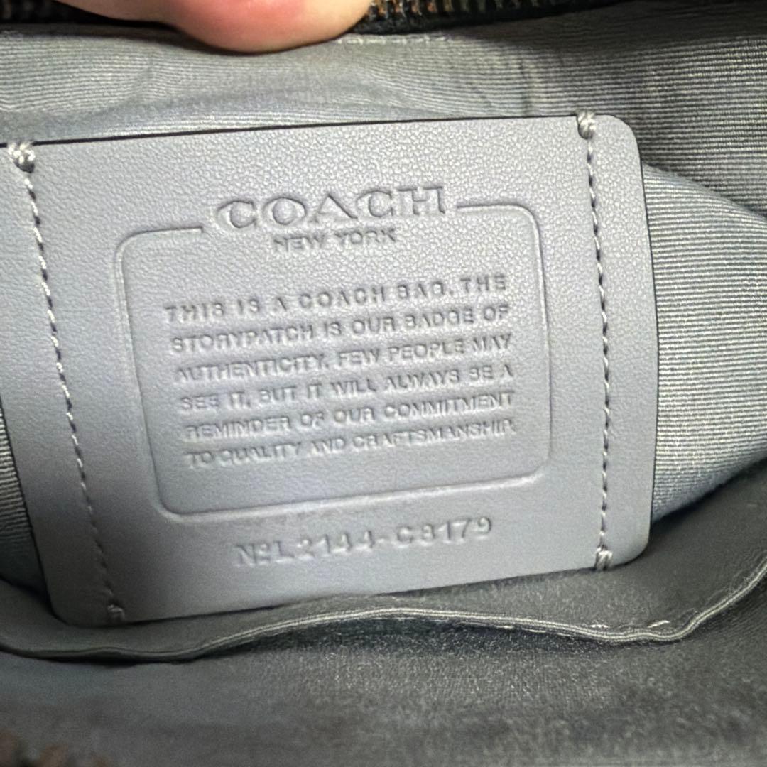 COACH リバーシブルショルダーバッグ