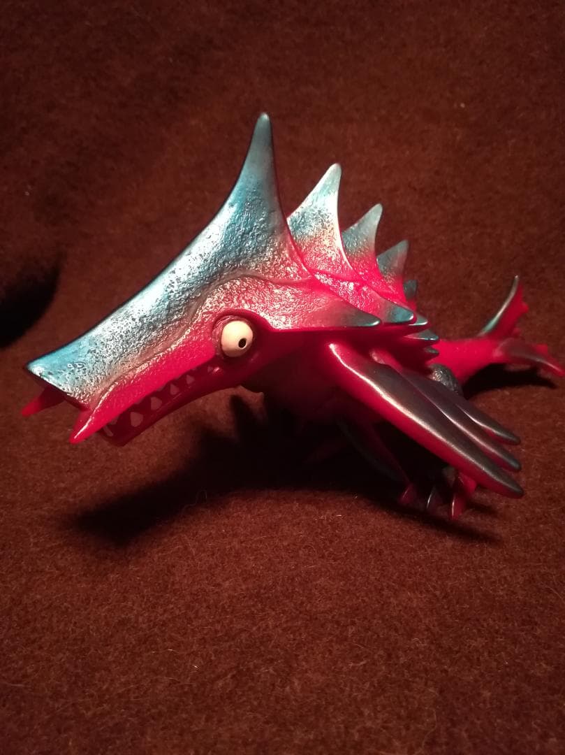 アマプロ パチモン怪獣ソフビ キングランパス（レッド） 唐沢なをき