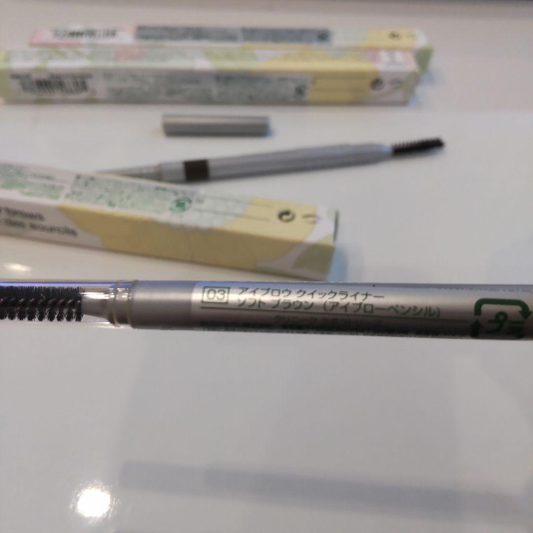 クリニーク アイブロウ クイックライナー 03 ソフトブラウン 未使用3本＋1本