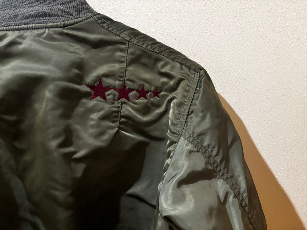 状態良好 90's FAMOUZ 4thアニバーサリー MA-1