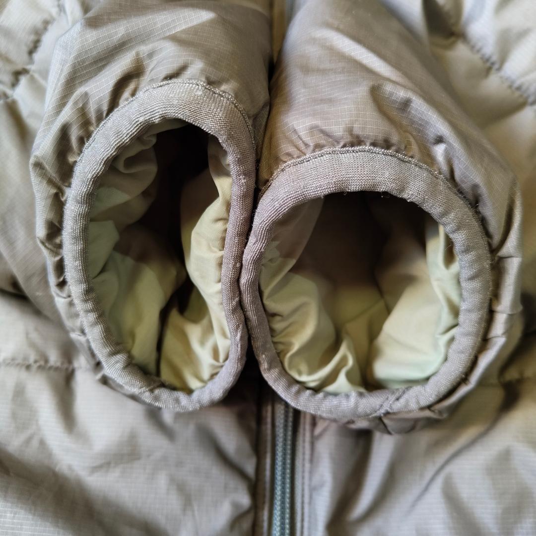 00s パタゴニア パフジャケット 2001年 カーキ オリーブ グリーン L