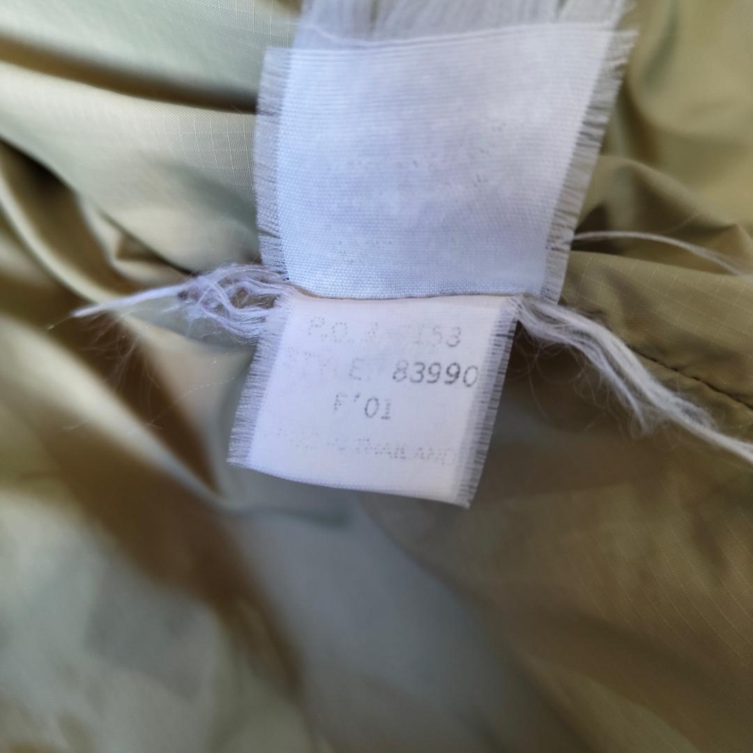 00s パタゴニア パフジャケット 2001年 カーキ オリーブ グリーン L