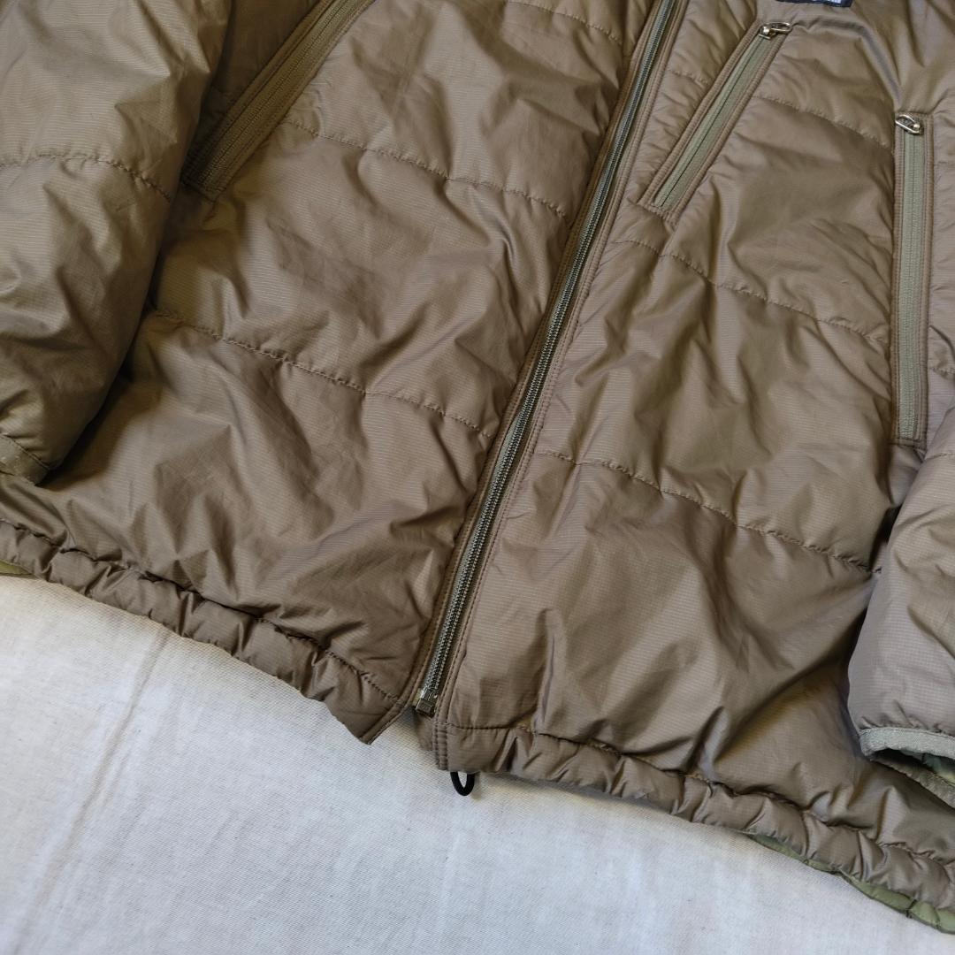 00s パタゴニア パフジャケット 2001年 カーキ オリーブ グリーン L