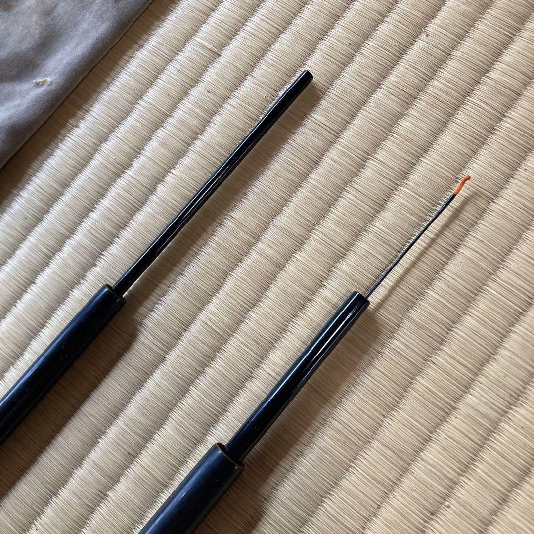 ほぼ未使用 美品 40年前購入 天使平式 魚集 16尺 ヘラ竿 和竿 竹竿