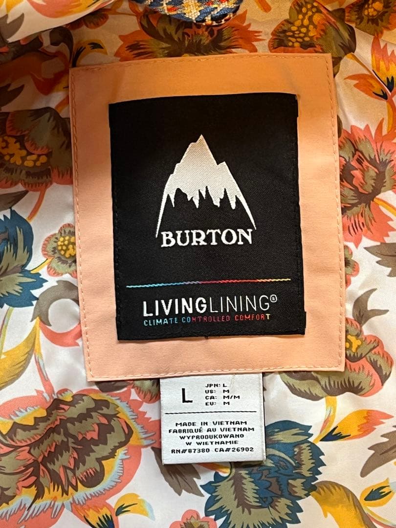 【L】スノーボードウエアセット レディースBurton バートン