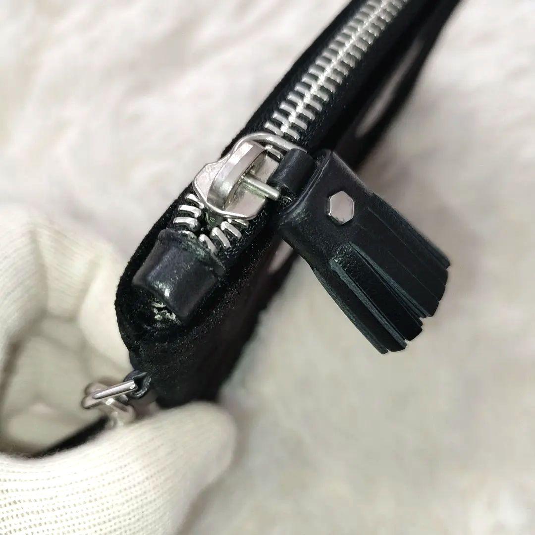 【アニヤハインドマーチ】グリッター アイズ ベルベット ポーチ　クラッチ バッグ