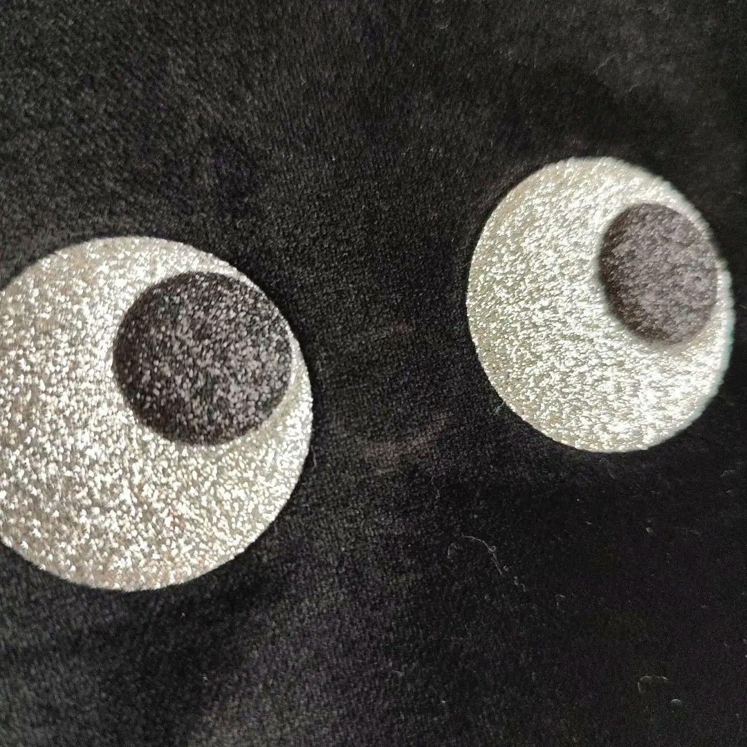 【アニヤハインドマーチ】グリッター アイズ ベルベット ポーチ　クラッチ バッグ