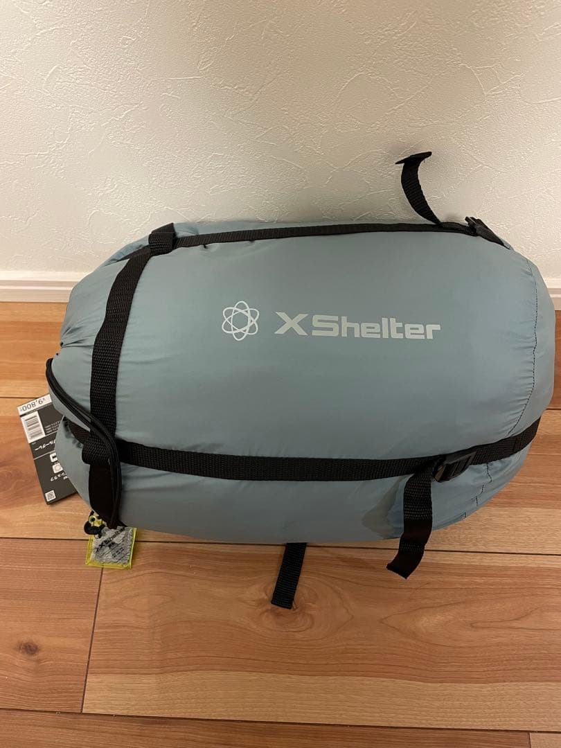 X Shelter 断熱ムービングシュラフ XW302 ブルーグレー