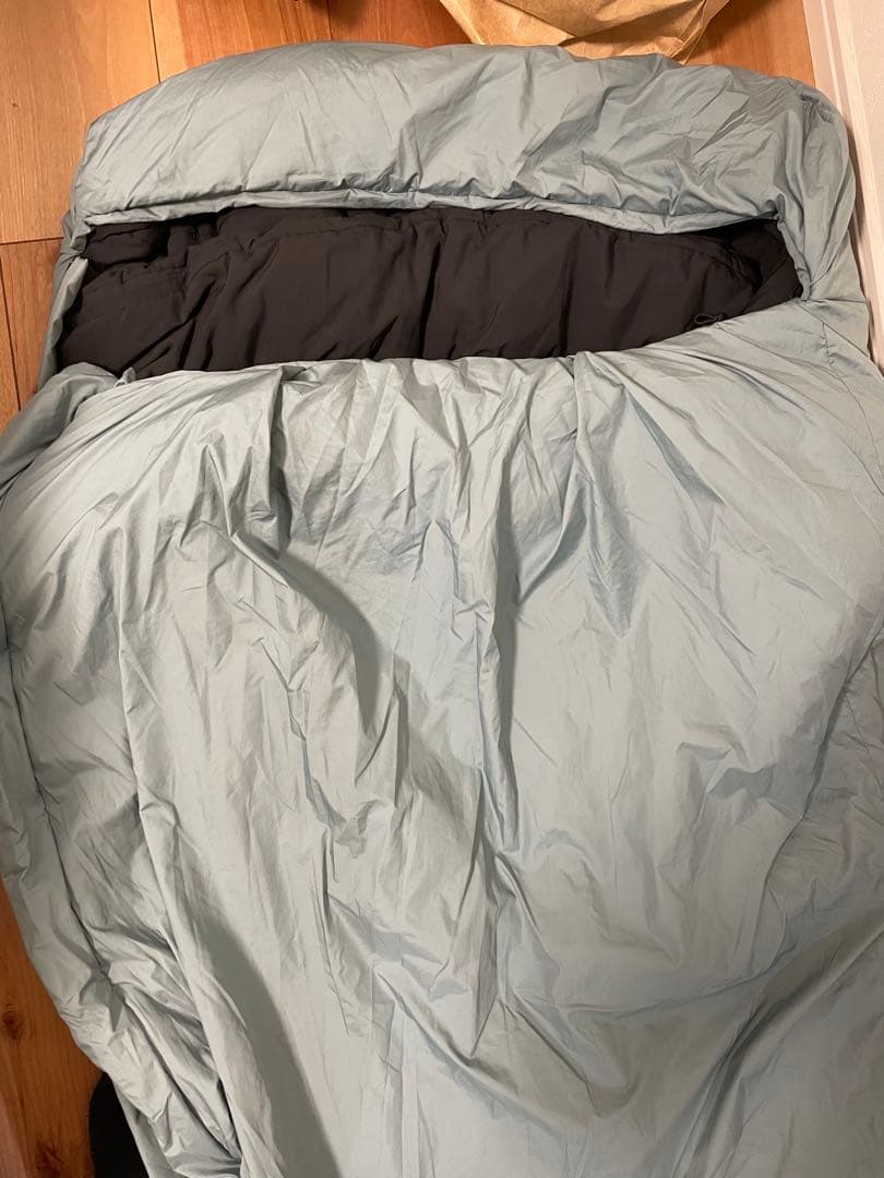 X Shelter 断熱ムービングシュラフ XW302 ブルーグレー