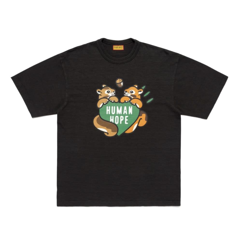 HUMAN HOPE GRAPHIC T-SHIRT 黒/XL ノベルティ付き