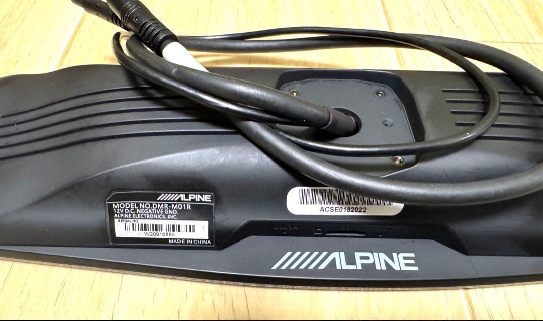 ALPINE DMR-M01R デジタルインナーミラー ドラレコ前後 RAV4