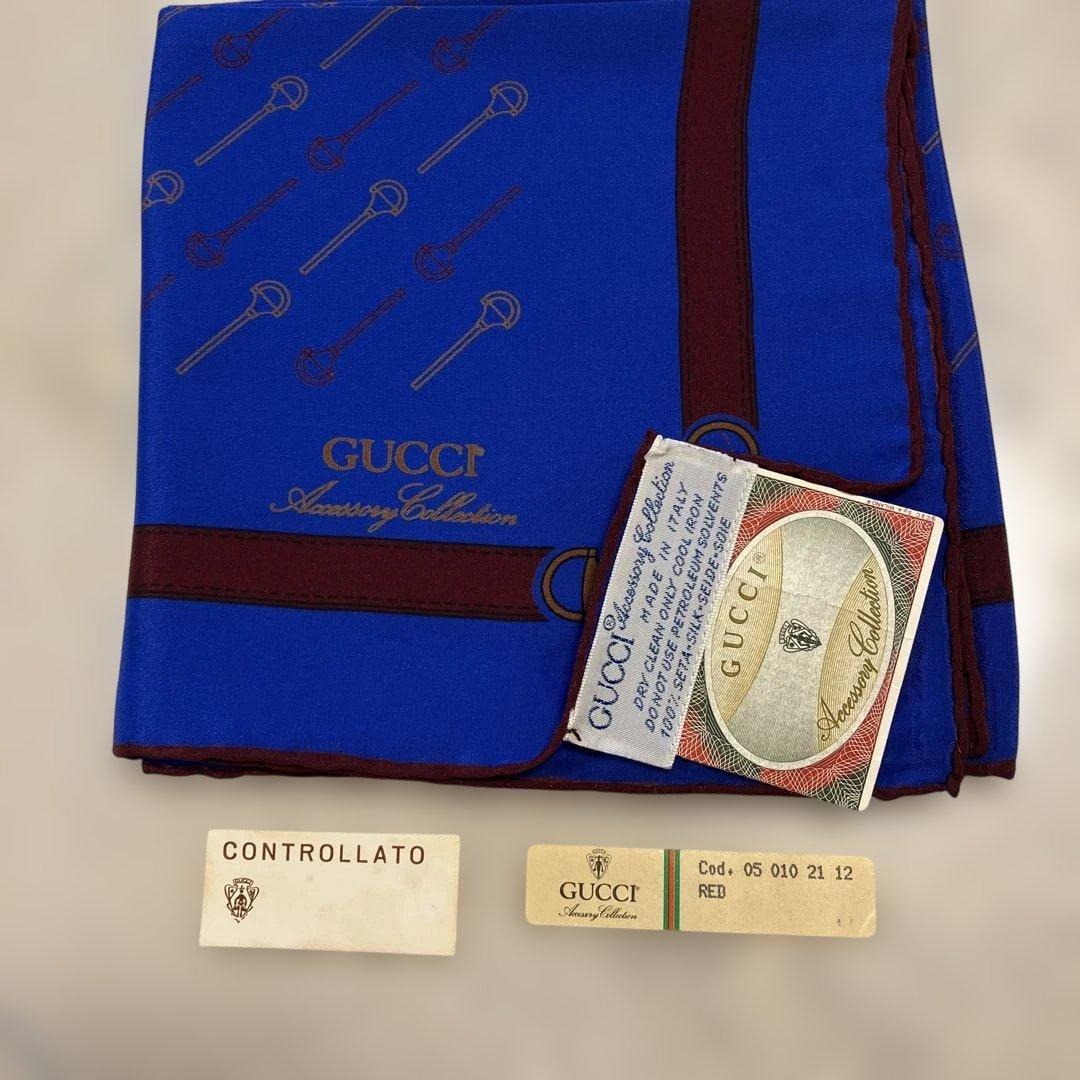 激レア❗️未使用オールドGUCCI ‼️アクセサリーコレクション スカーフ