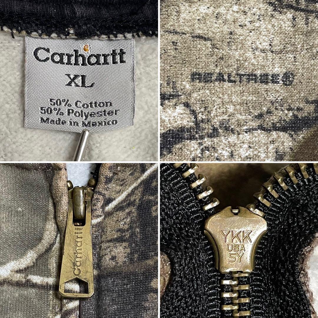 カーハート リアルツリー ジップパーカー XL メキシコ製 AKIMBO - メルカリ