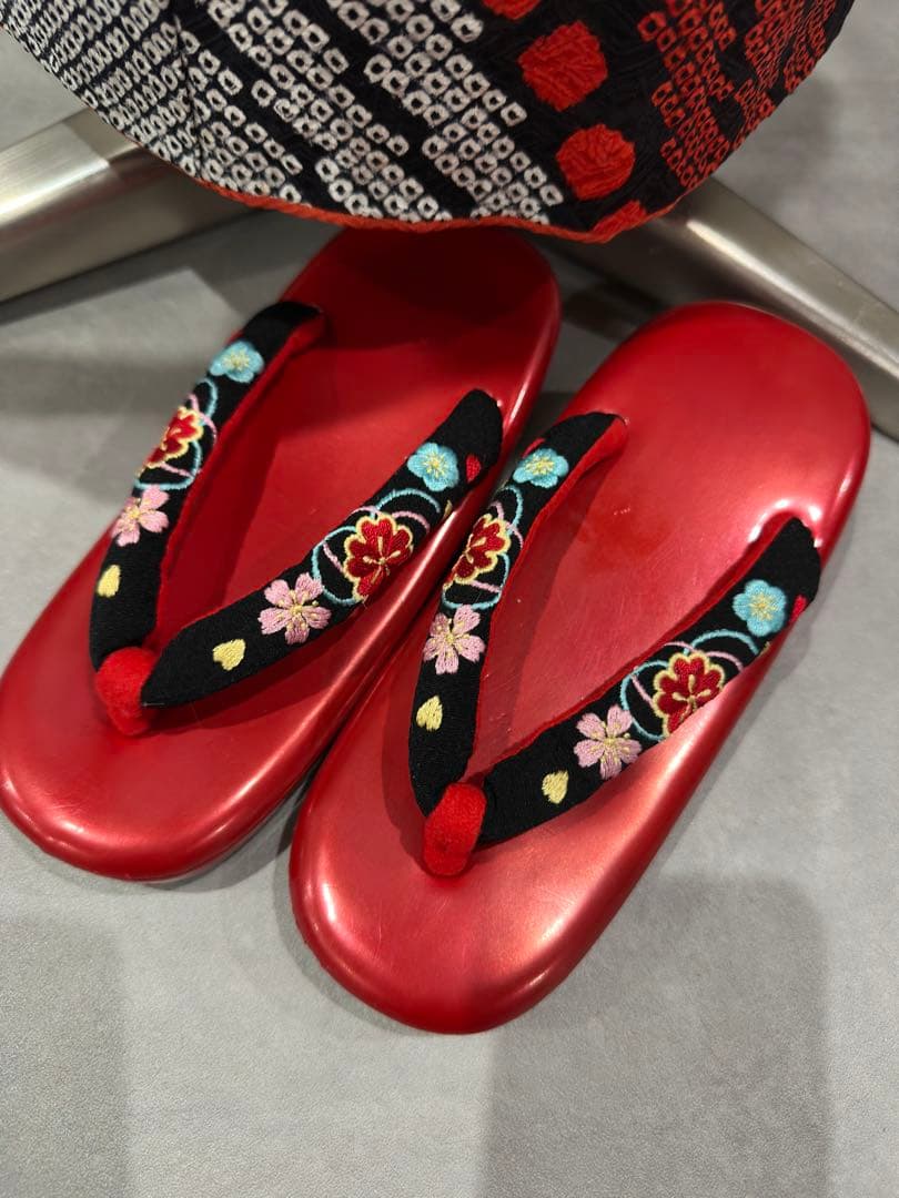 高級総絞り　正絹　七五三　着物　フルセット