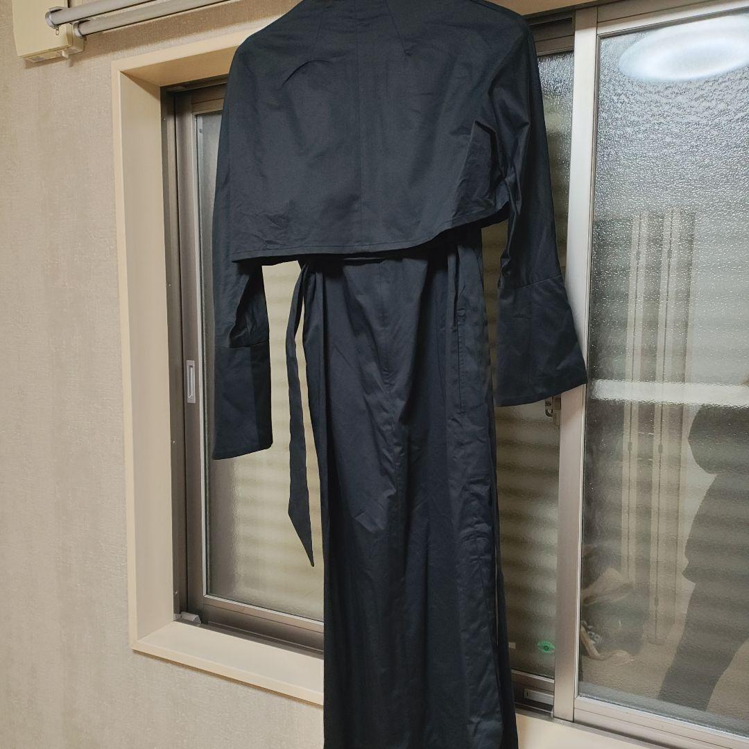 mame トレンチコート風ワンピース