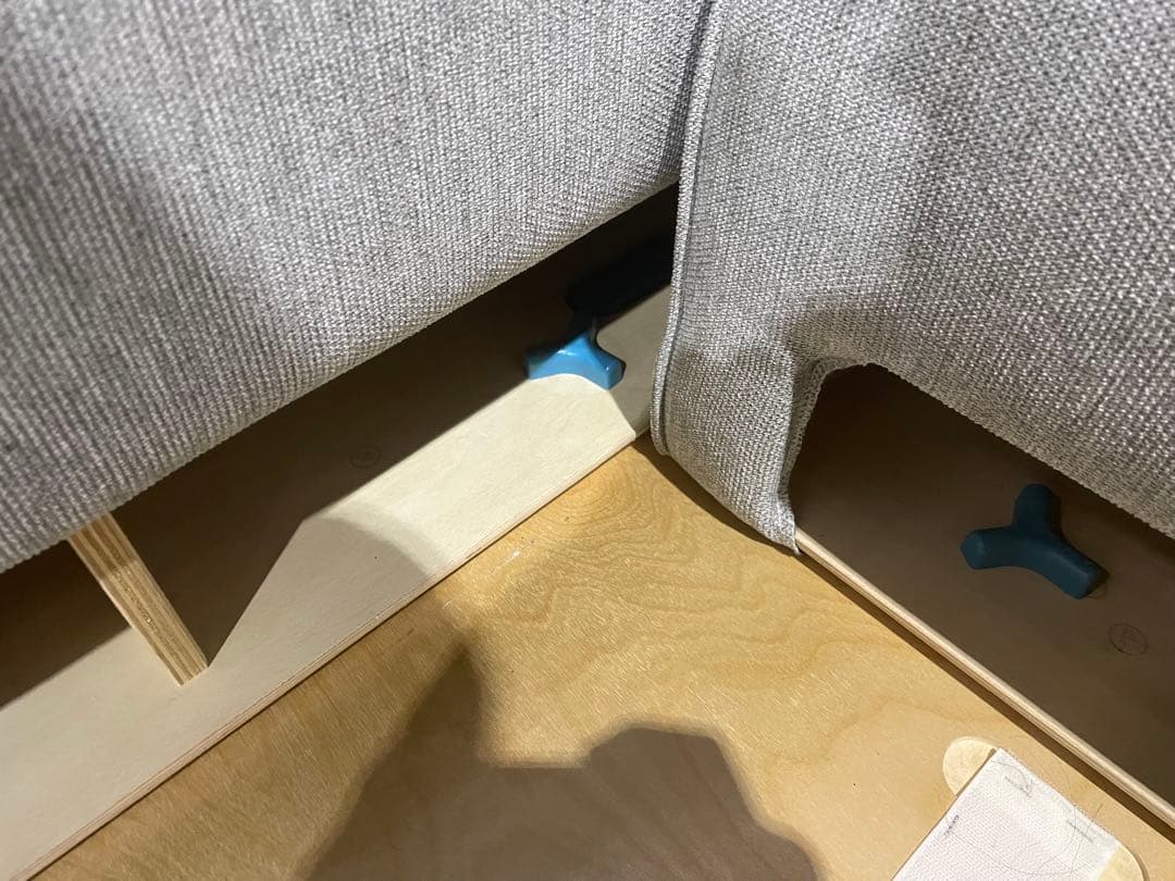 【岐阜六条直接引取歓迎】コアラマットレス ソファベッド　シングル　グレー