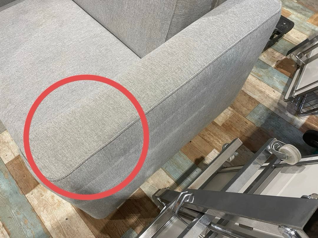 【岐阜六条直接引取歓迎】コアラマットレス ソファベッド　シングル　グレー