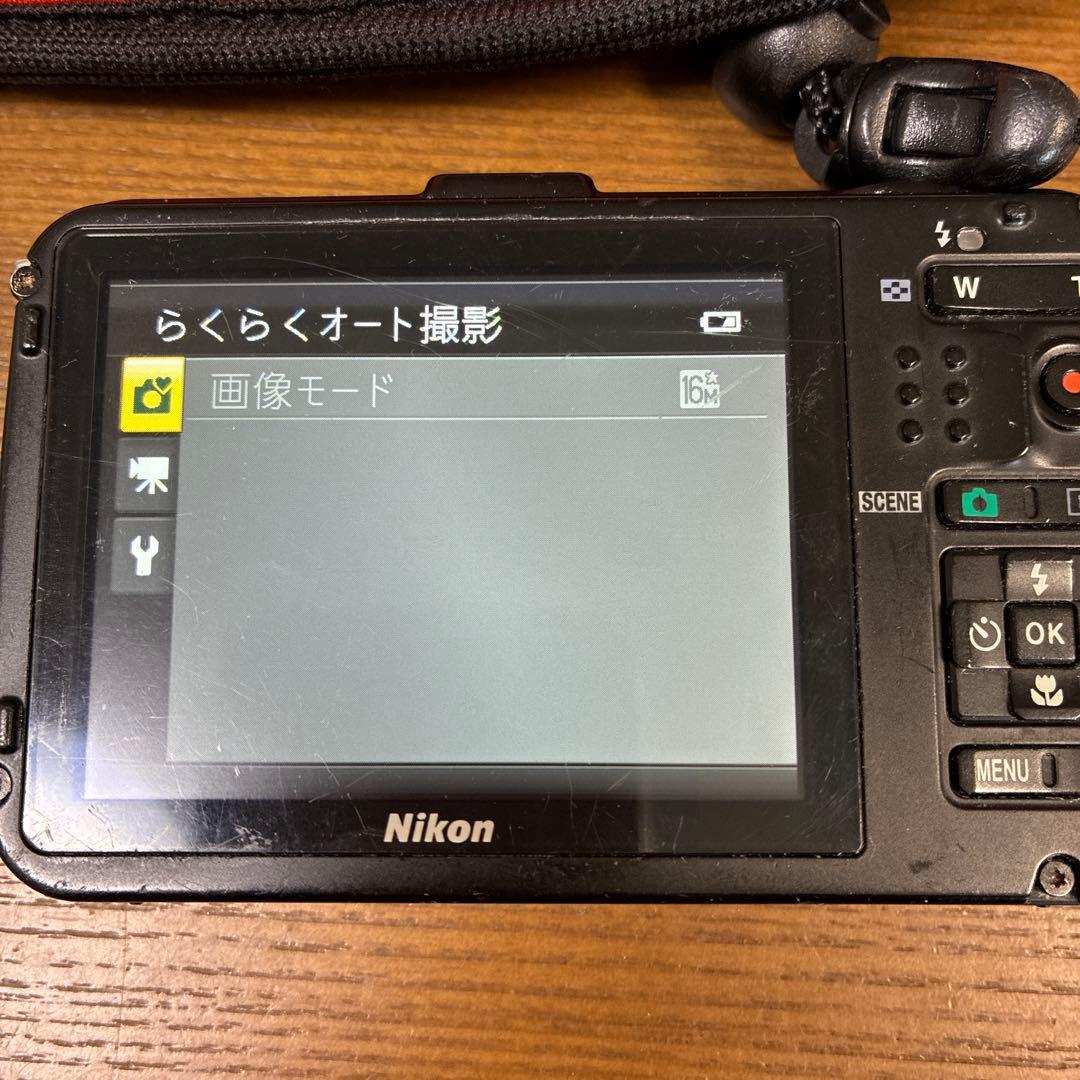 防水カメラNikon COOLPIX AW100 バッテリー2個付き付き