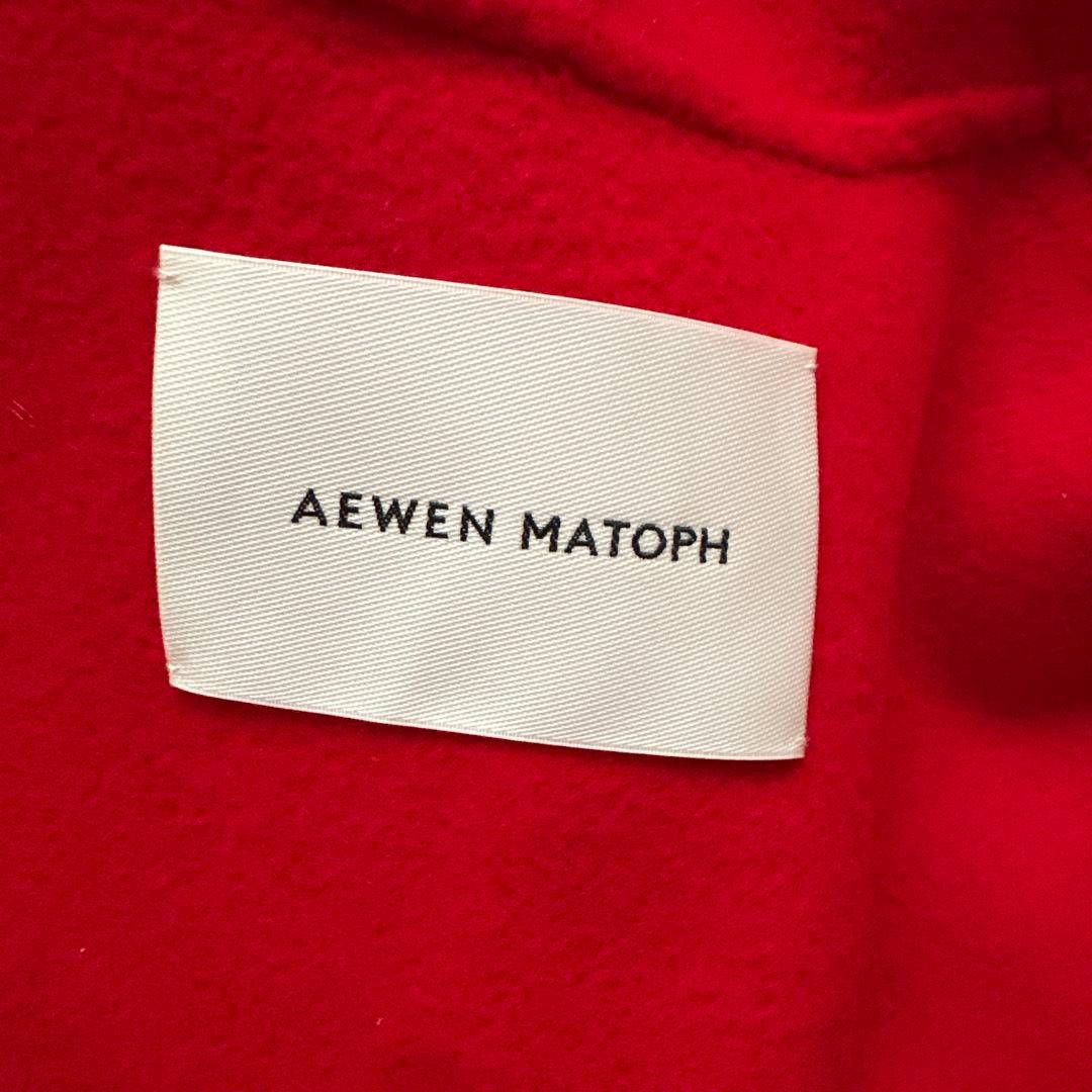 eri様 AEWEN MATOPH 赤 ベルト付きロングコート - メルカリ