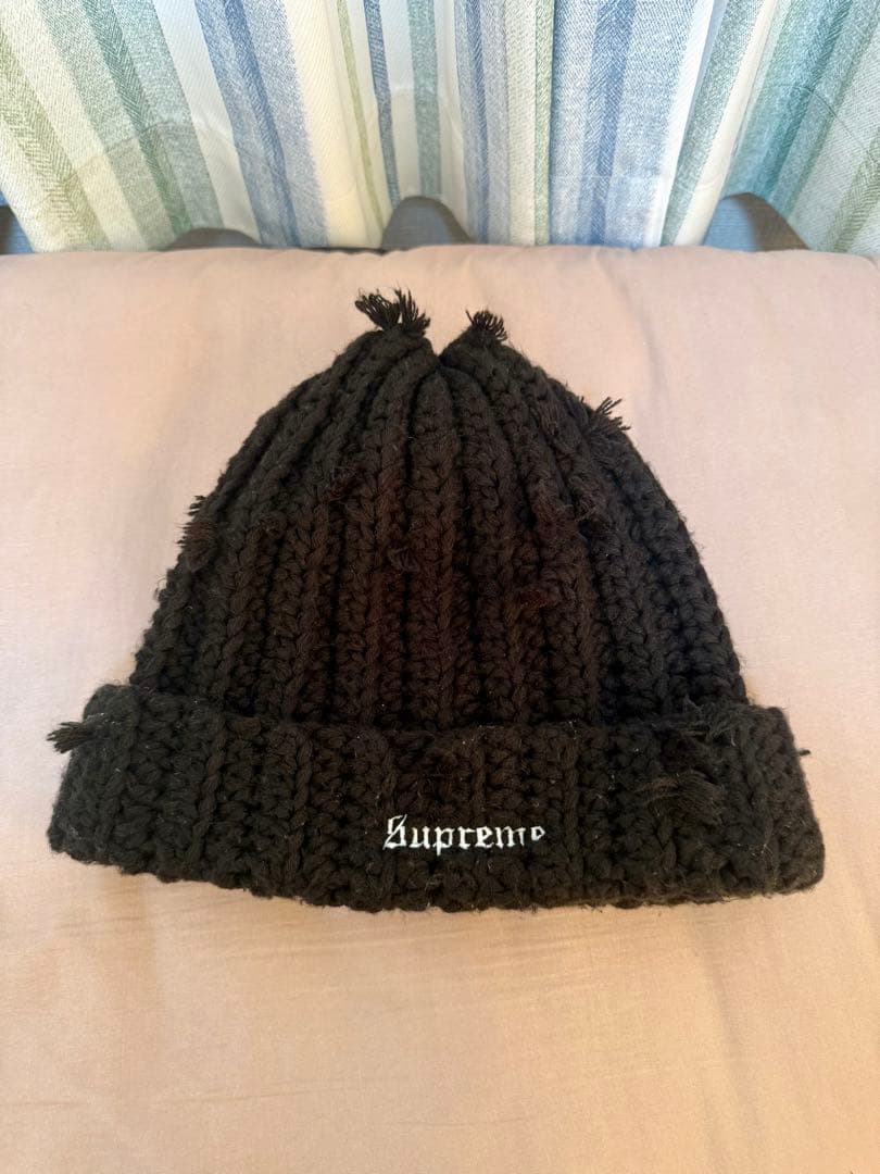 Supreme Hand Tied Beanie シュプリーム ビーニーブラック