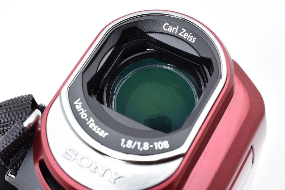 極美品】SONY Handycam DCR-SX41 レッド ほぼ新品！ Handycam DCR-SX41