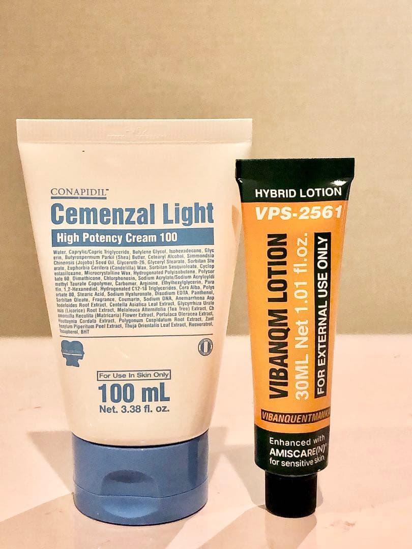 セットです。セメンザルライト & Vibanqm Lotion ☆セメンザルライト