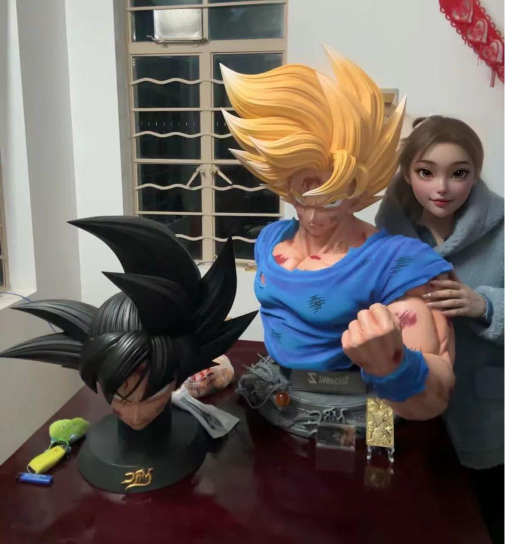 ドラゴンボール 孫悟空 ガレキ ガレージキット スタチュー X⑧⑥