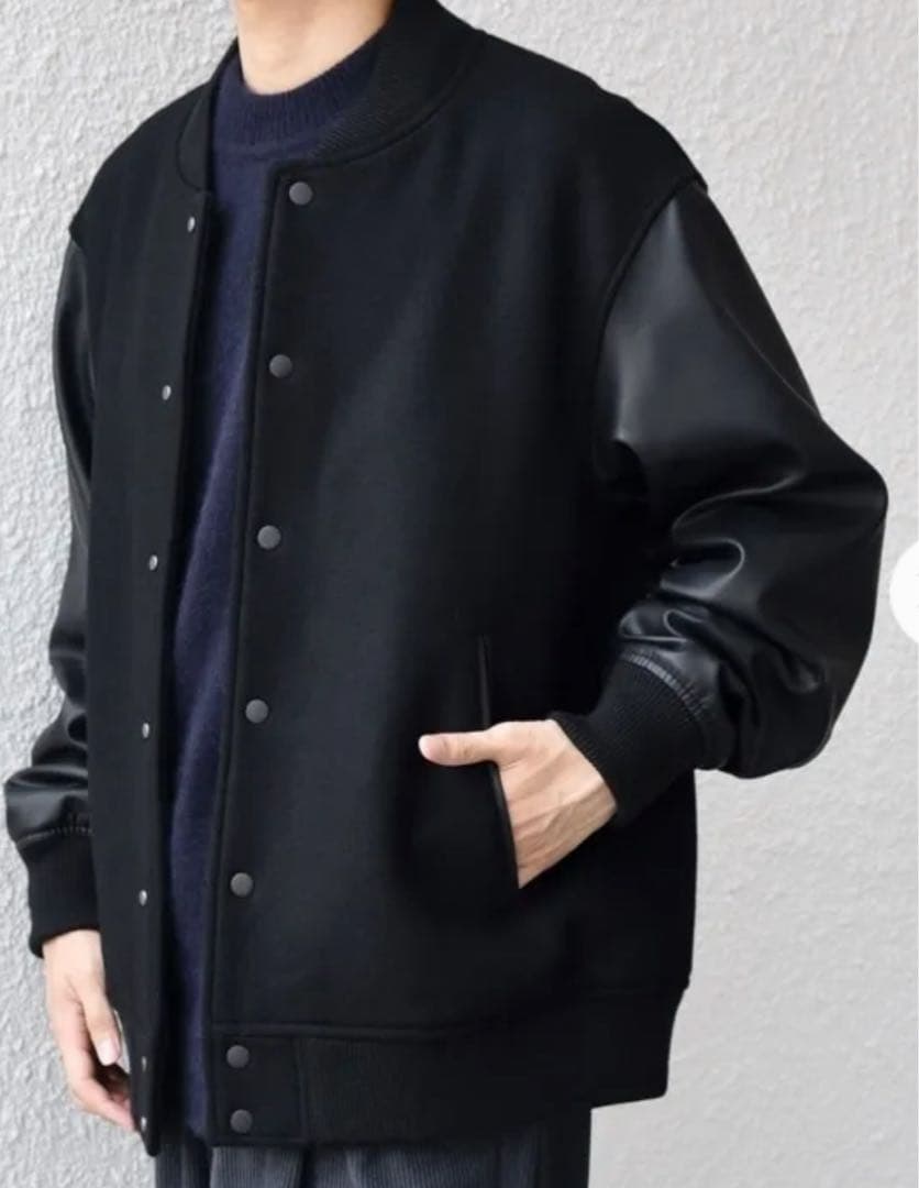 SHIPS any ロングヒットアイテムバーシティジャケット半額、ほぼ未使用