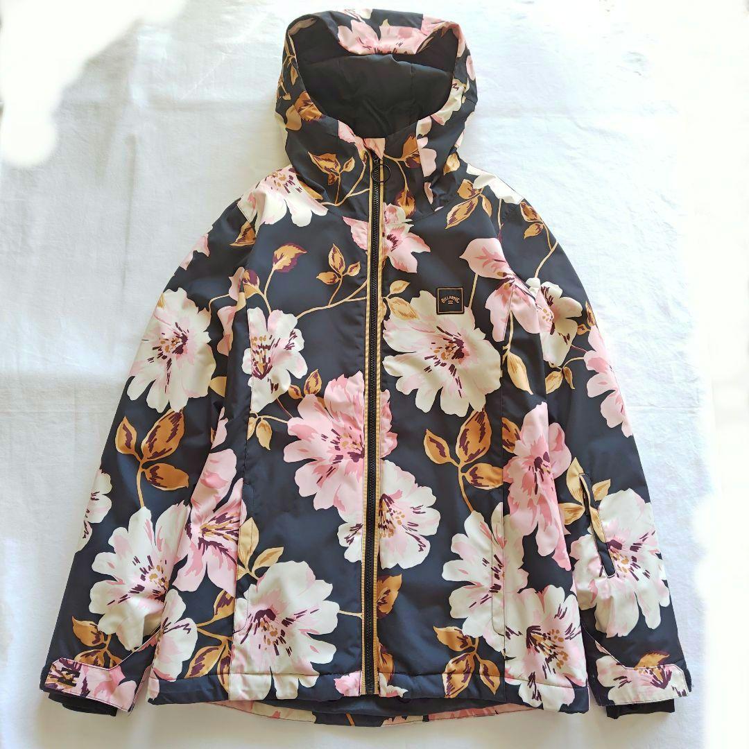 美品 ビラボン スーラジャケット スノボ スキー 花柄 L 定価2.75万