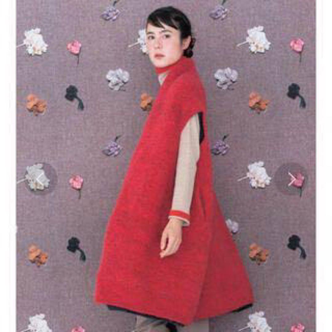 45R 極美品/ カタログ掲載 アルパカポンチョ ロング 割引 ベスト 45rpm