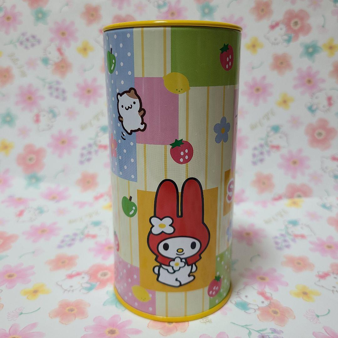 4.サンリオ 貯金箱 缶 キティ マイメロ プリン マフィン レトロ