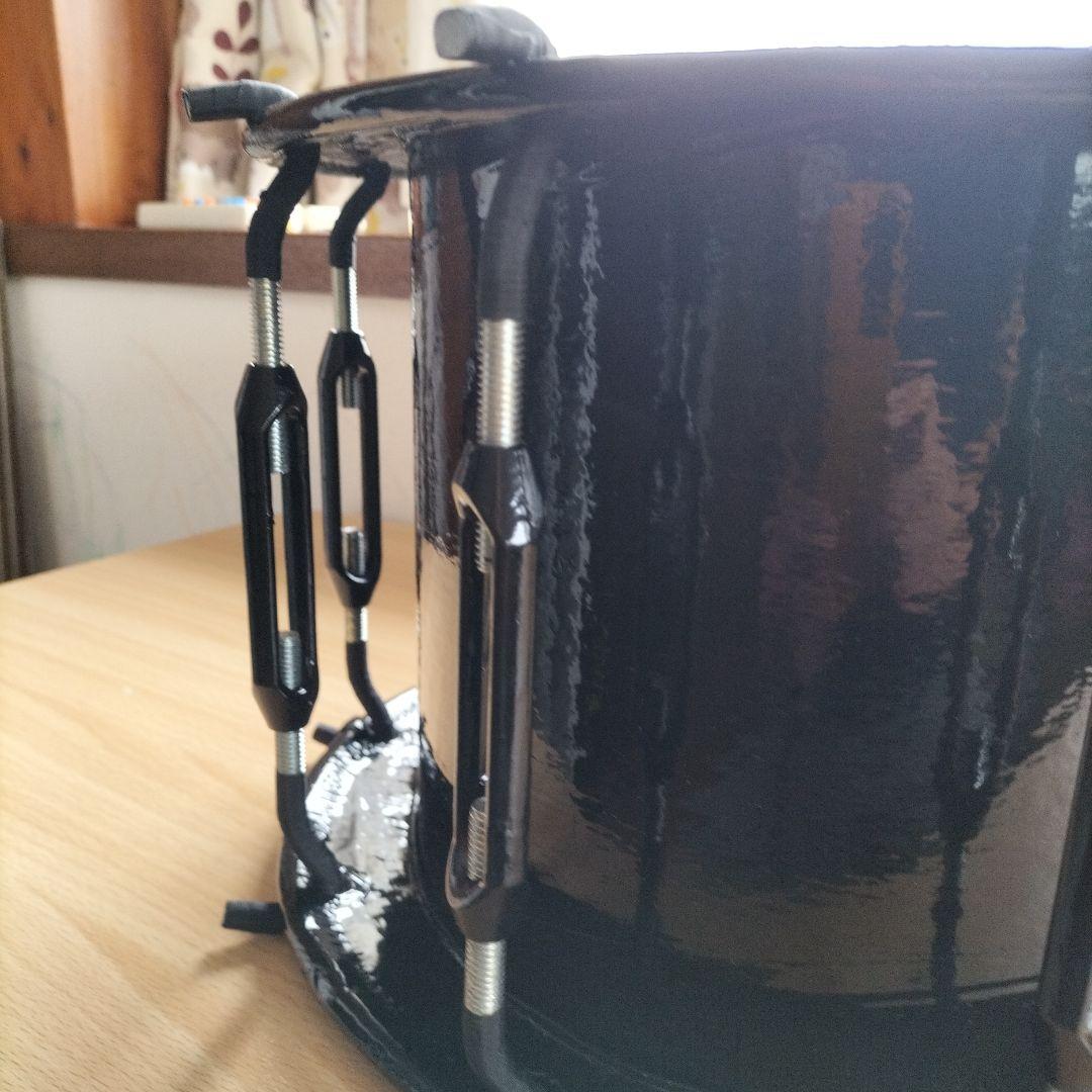 和太鼓　締太鼓　ターンバックル仕様　 高さ21cm 中古品①