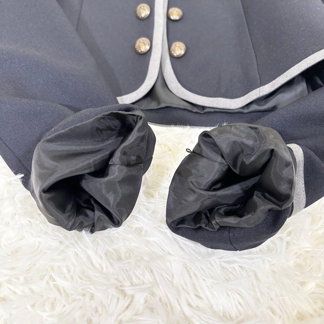 【極美品】CHOPIN ワンピース　ジャケット　ドレス　卒業式　160 ネイビー