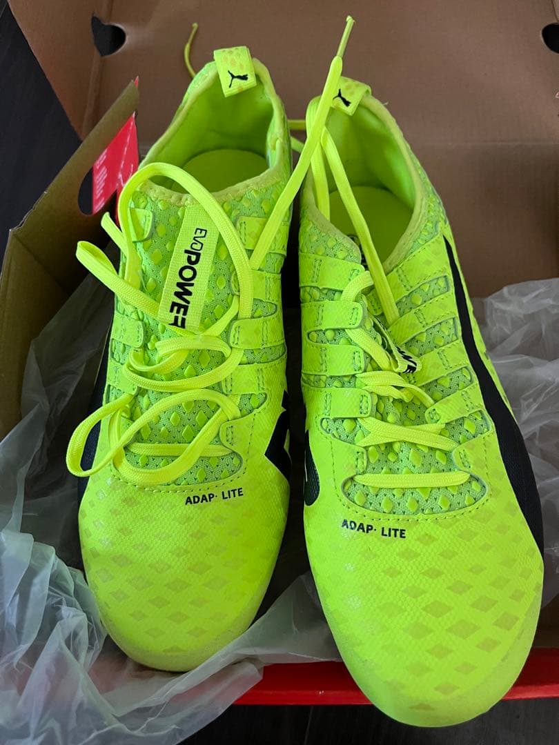 PUMA EVOSPEED Flesh FG 27.0cm おまけ1足付き