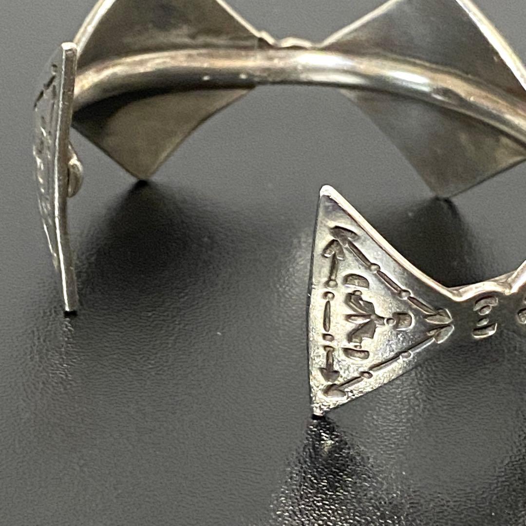 ターコイズ シルバーバングル ネイティブアメリカン