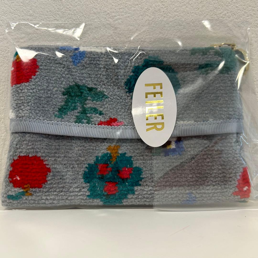 新品未開封 ファミリア フェイラー コラボ ティッシュポーチ アップルフォレスト