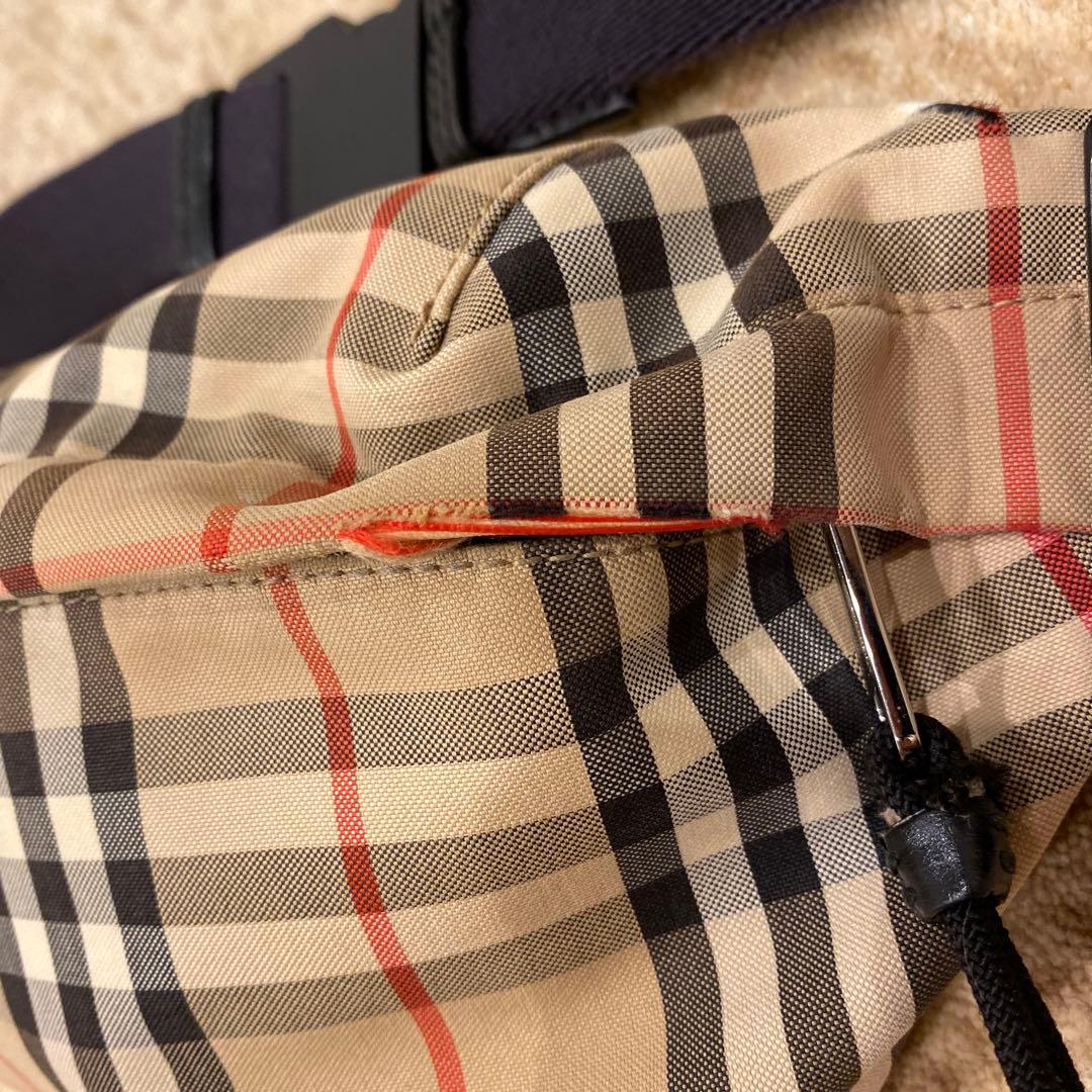 Burberry ボディバッグ　チェック　バムバッグ　バーバリー