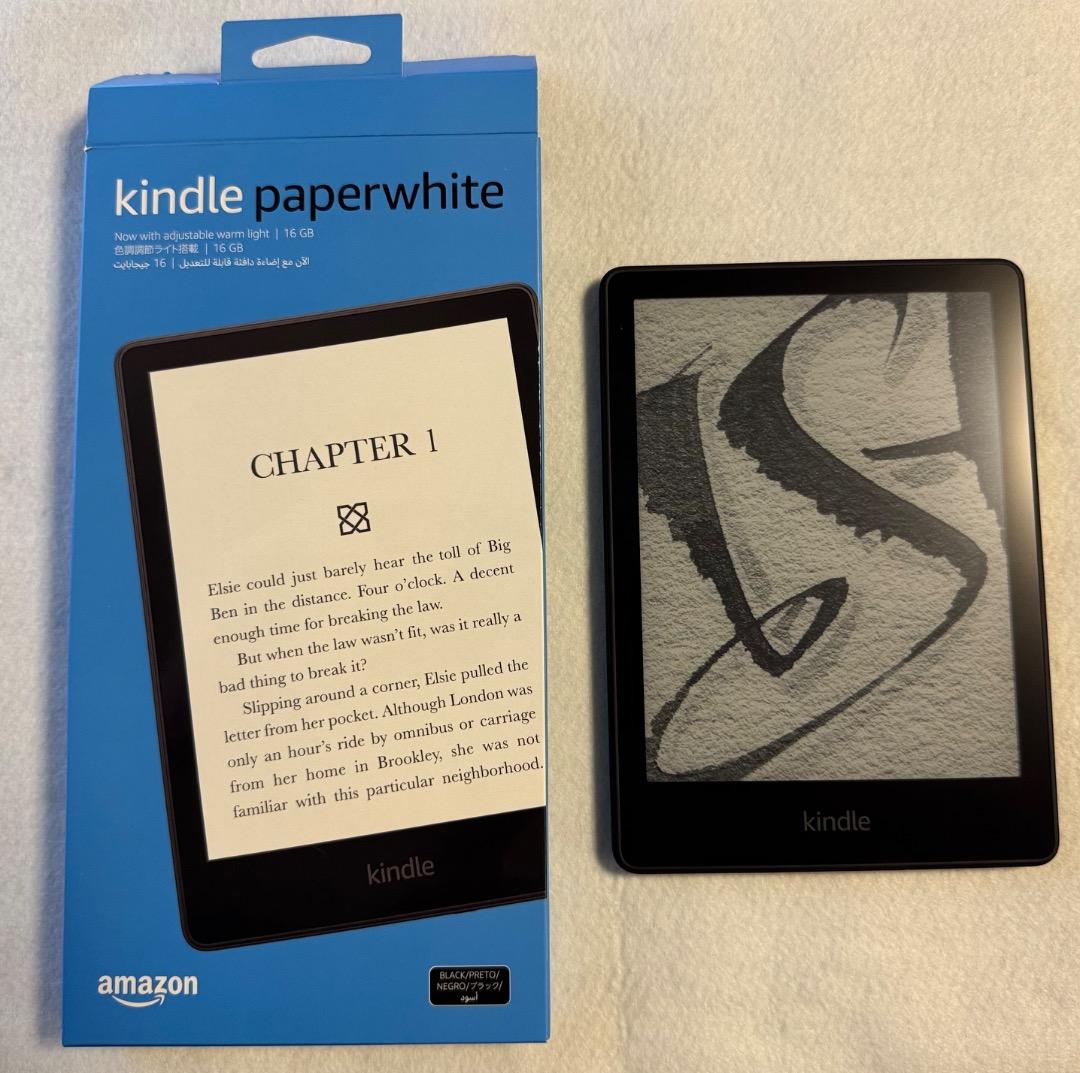 Kindle Paperwhite (16GB) 6.8インチ ブラック Kindle Paperwhite