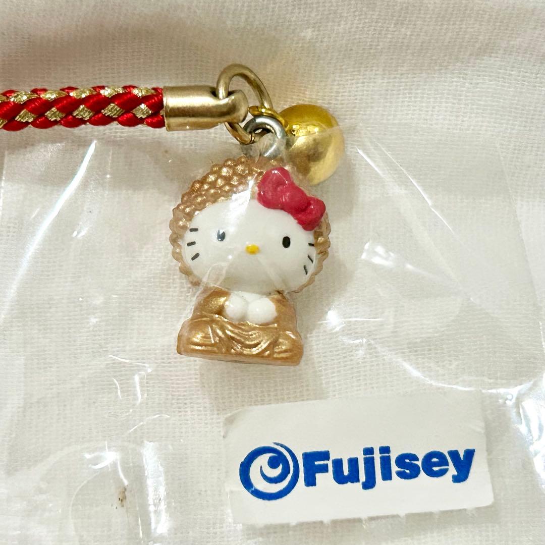 【 レア 】 ご当地キティ 根付け 鎌倉限定 大仏 希少 タグ付き 未使用