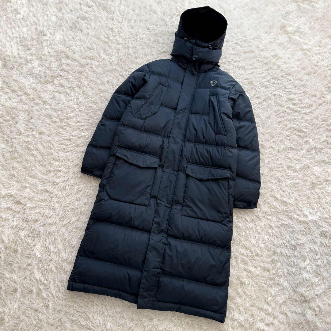 2WAY⭐︎NIKE ナイキ ダウンロングコート 刺繍ロゴ ウォッシャブル